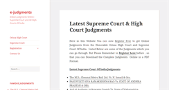 Desktop Screenshot of e-judgments.com